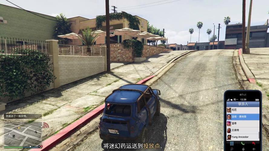 GTA Online摩托帮任务与改装画面
