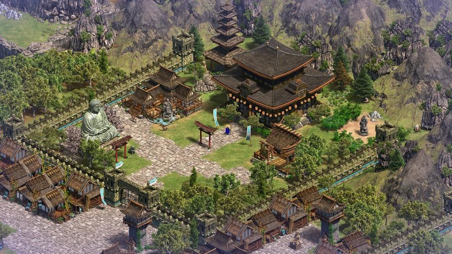 帝国时代II:决定版网络优化示意
