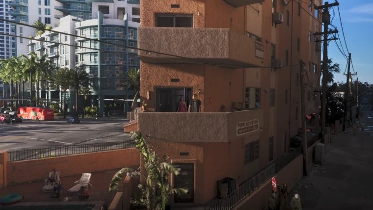 玩家找到《GTA6》主角公寓现实原型建筑现实中早已被拆除,好用的游戏加速器推荐